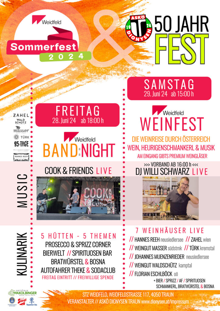 STZ Weidfeld Sommer- & 50 Jahr ASKÖ Dionysen Fest